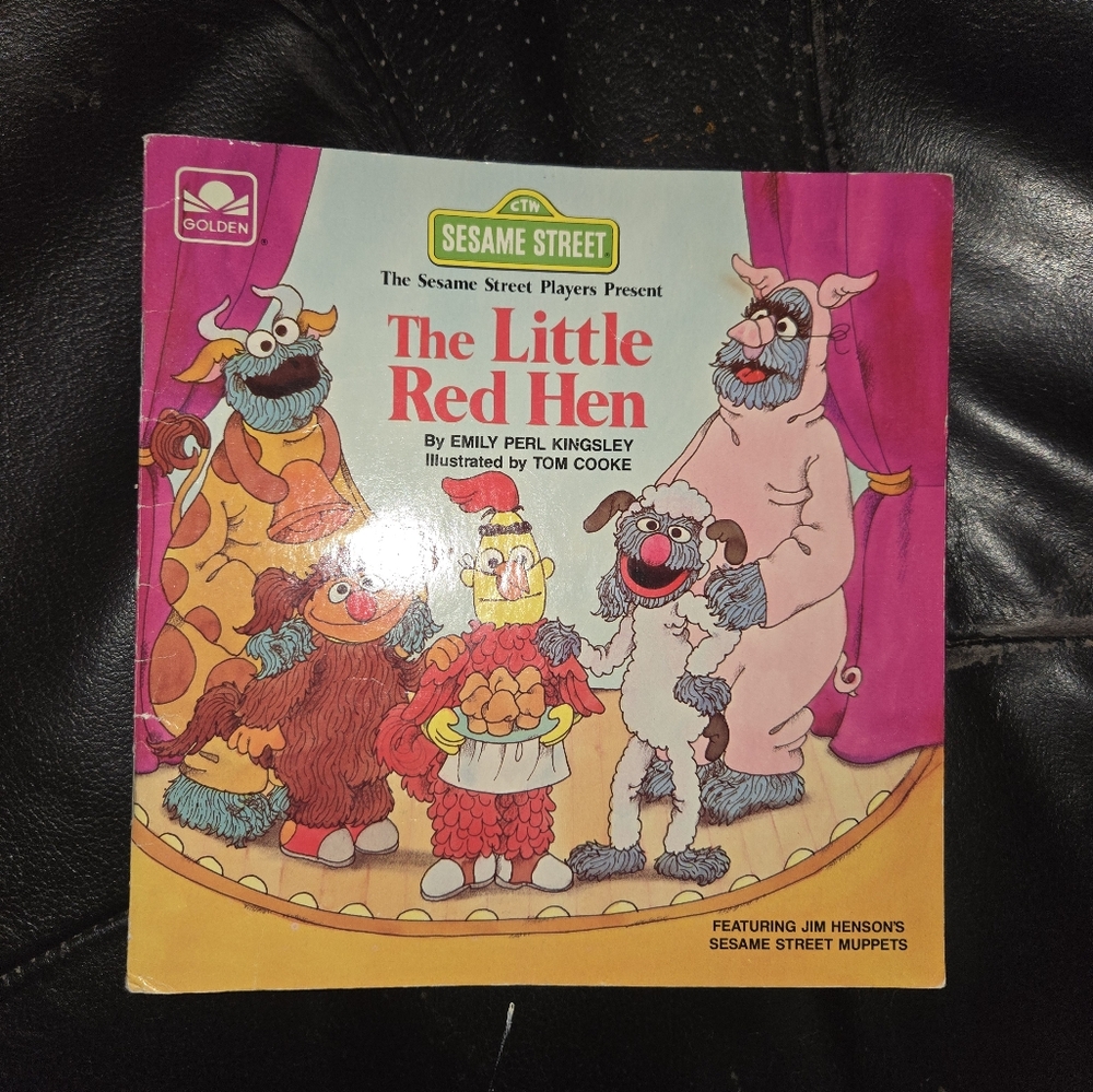 Sesame Street : The Little Red Hen by Emily Perl Kingsley (1983, Trade Paperback